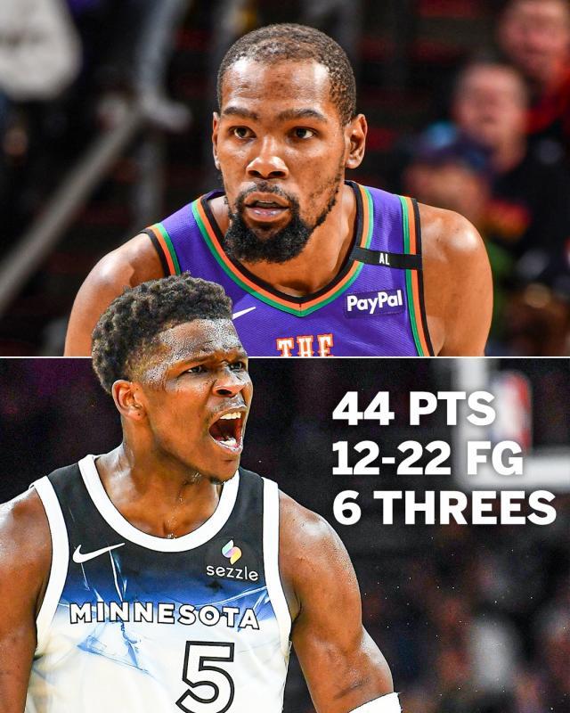 足球彩票-致敬偶像的最佳方式是“虐他” 爱德华兹44分力压KD